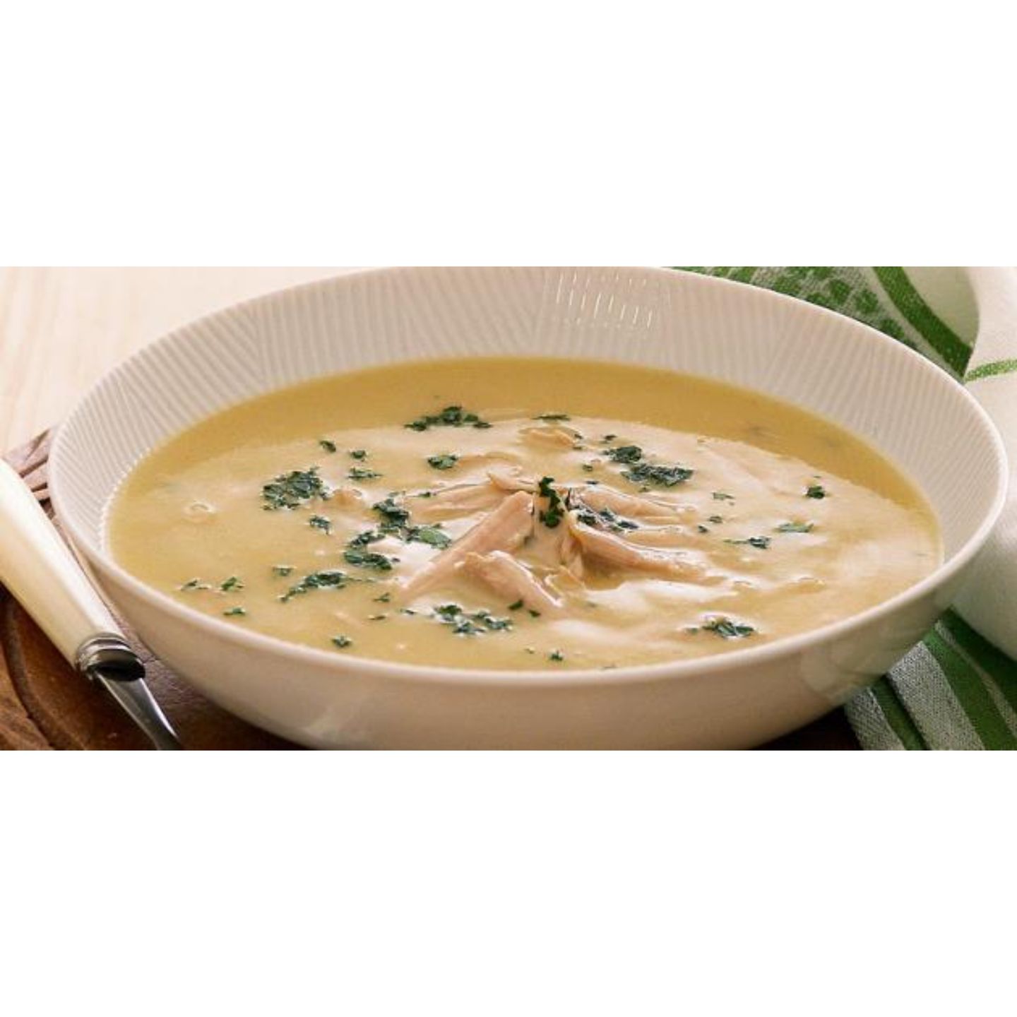 Chicken Soup With Spices And Cream