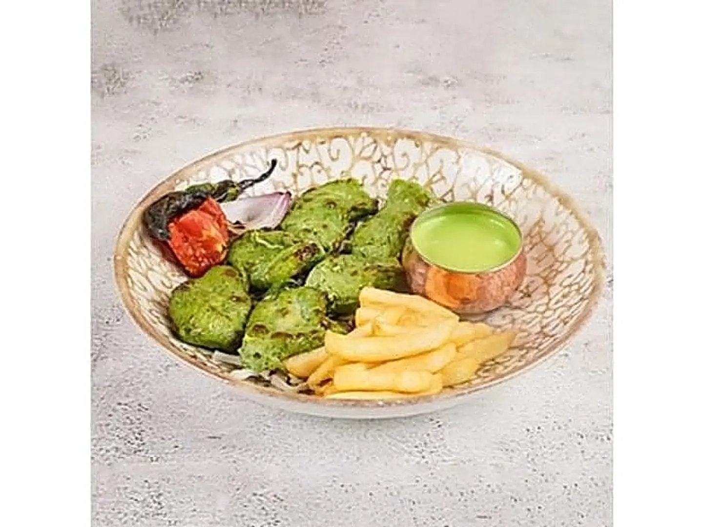 هاريالي دجاج تكا