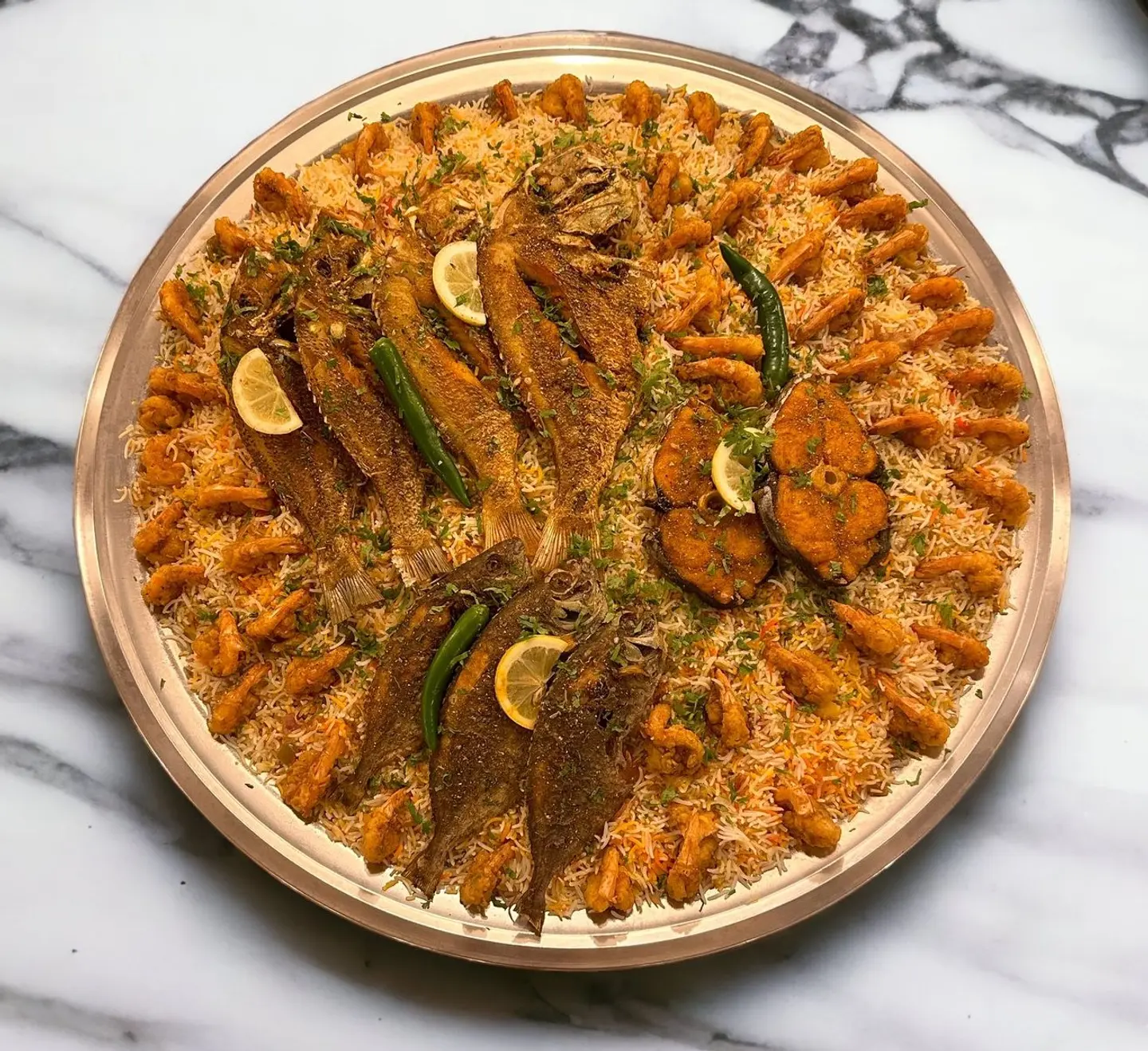 Lethrinus Meal, Anduq , Safi, Mackerel And Shrimp