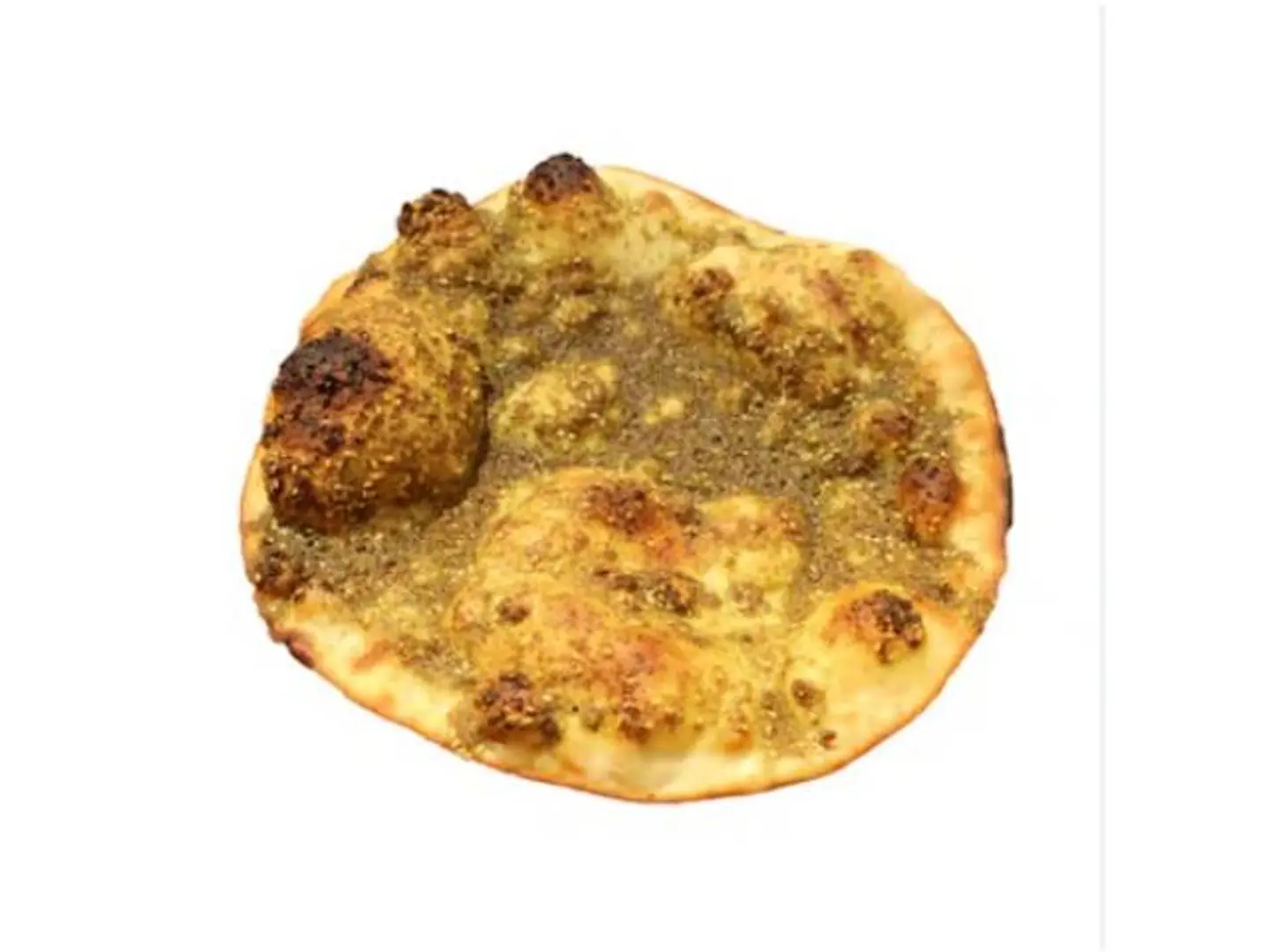 خبز صاج لبنة وجبن وزعتر