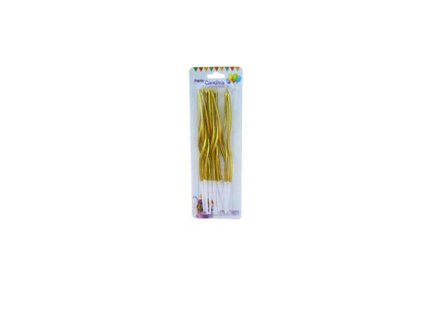 Gold Curved Candles