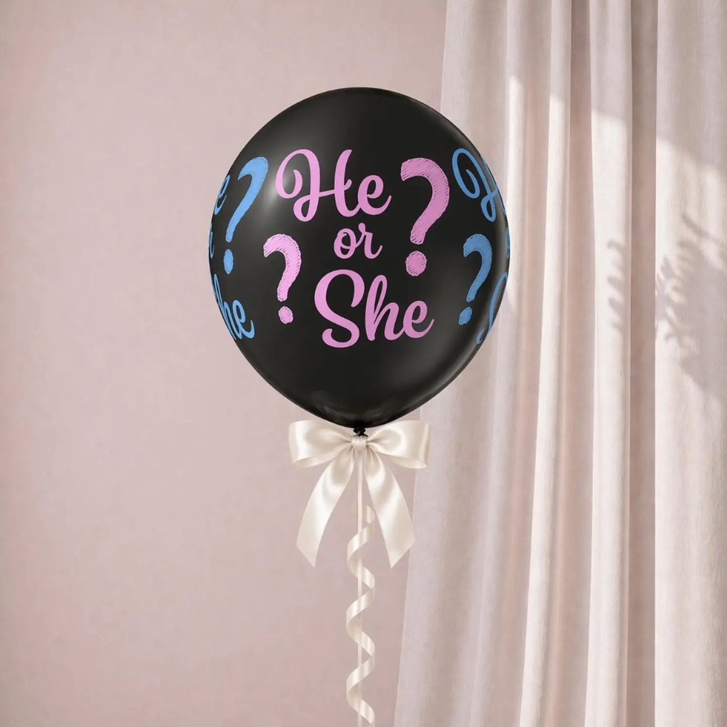 بالون تحديد جنس الجنين