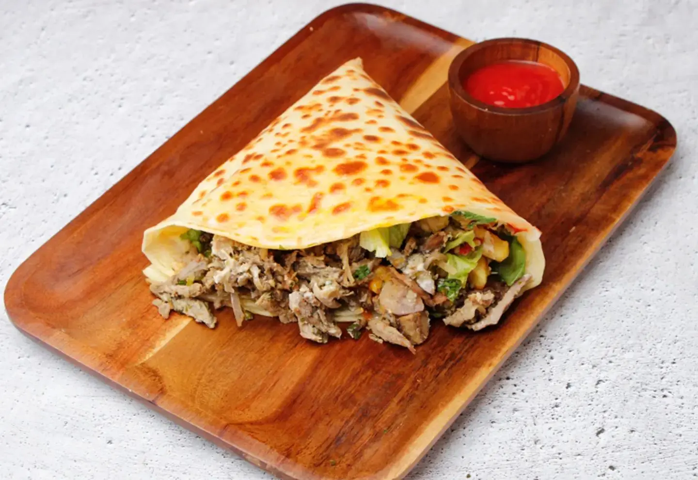 Beef Shawarma Crepe