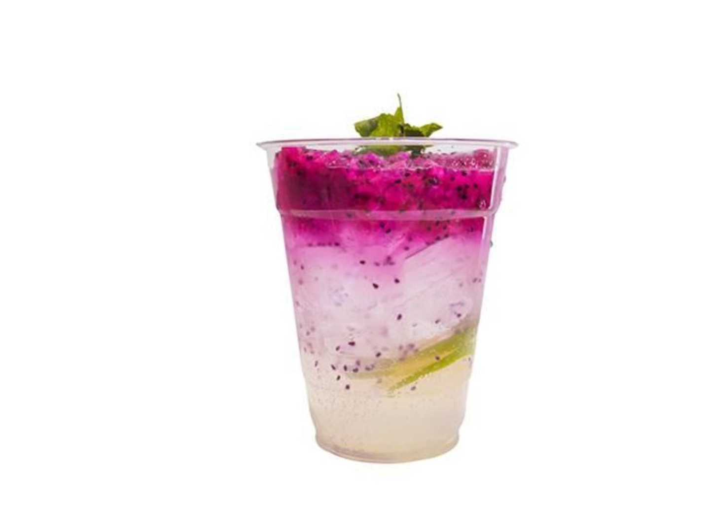 Dragon Fruit & Green Lemon Soda