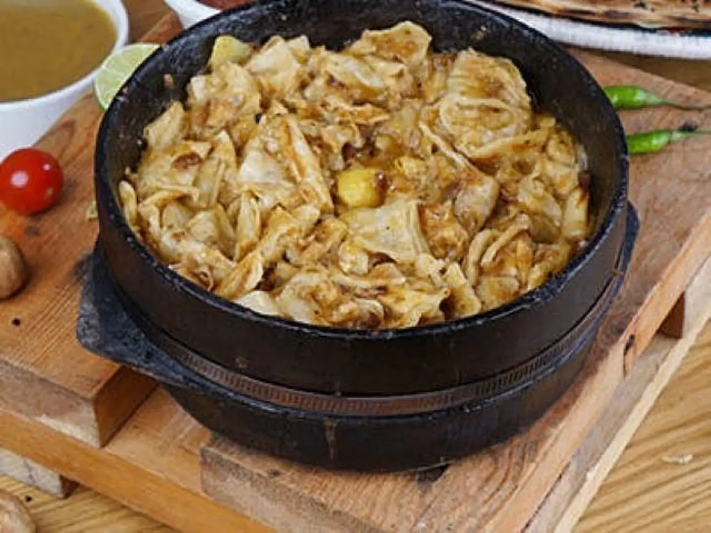Fatta With Broth