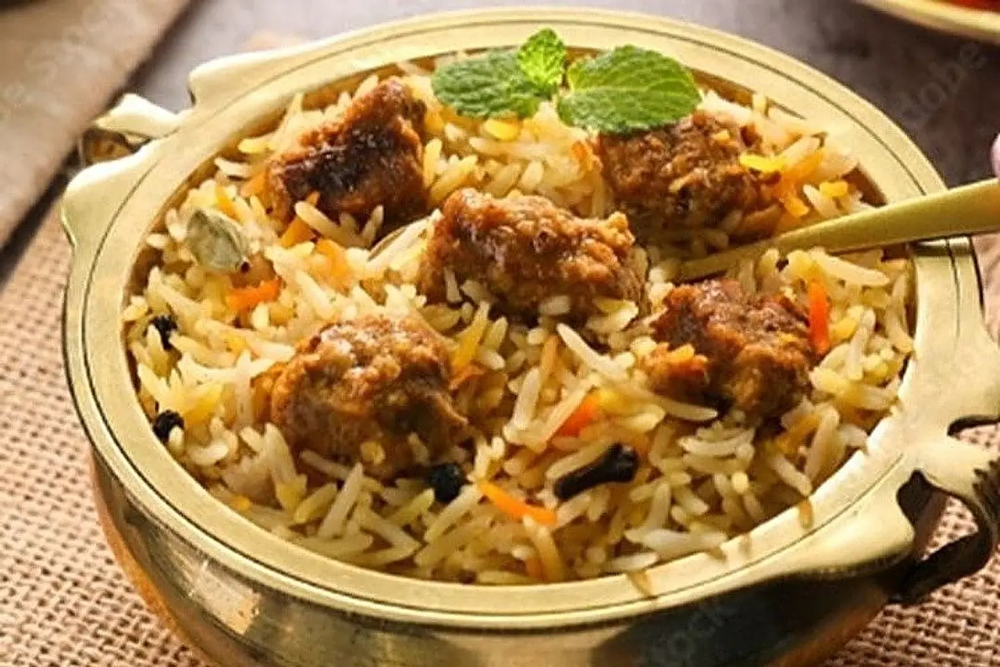 برياني لحم الضأن