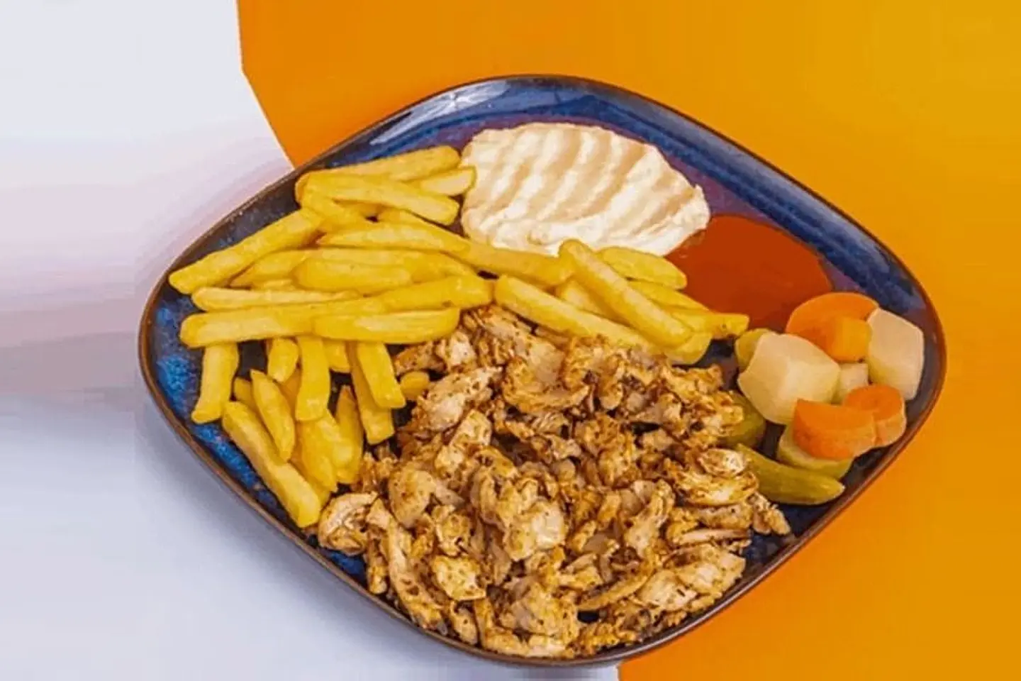 شاورما صحن دجاج