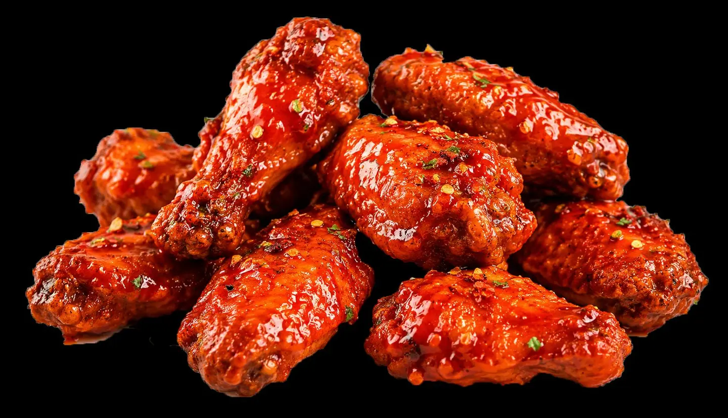 Spicy Seasoned Wings 6 Pieces