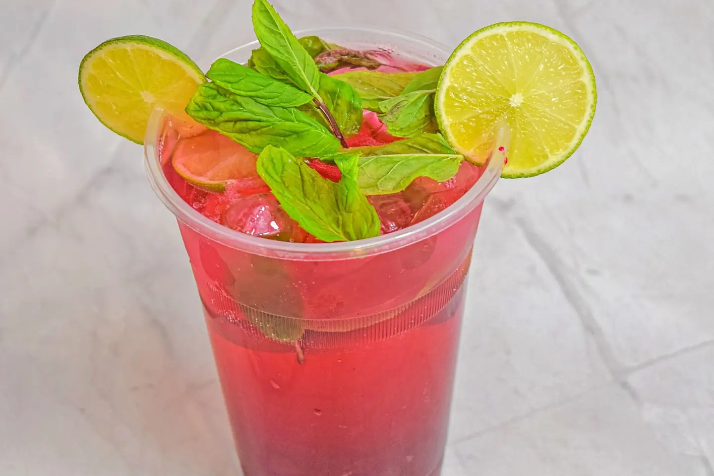 Raspberry Flavor Mojito