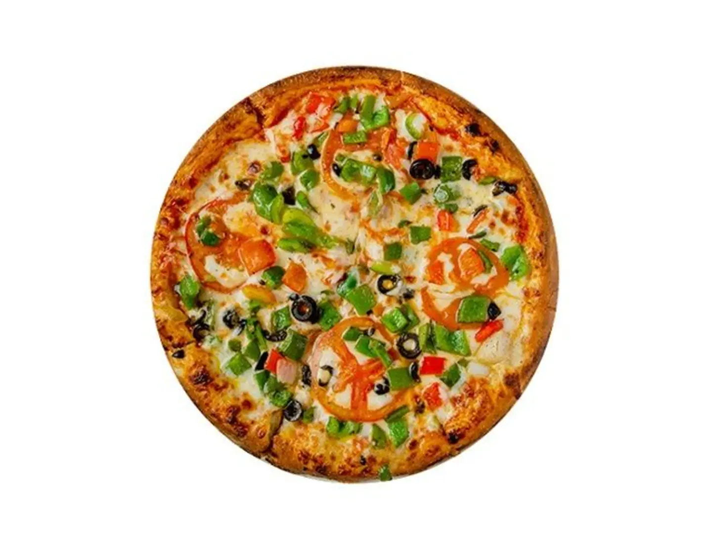 بيتزا خضار صغير