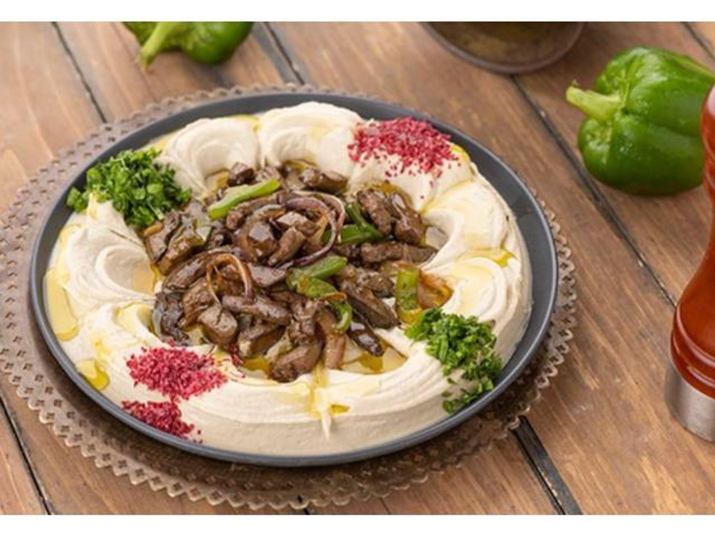 Hummus With Liver
