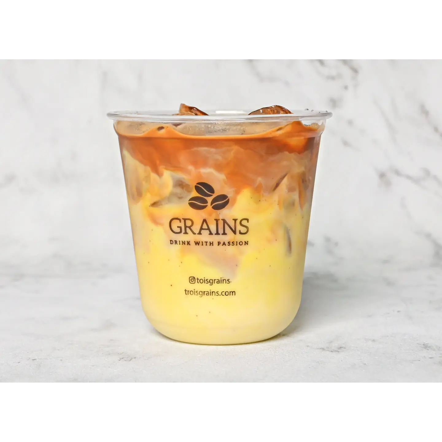 Ice Saffron Latte