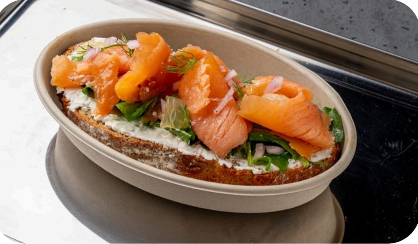 Smoked Salmon Sandwich
