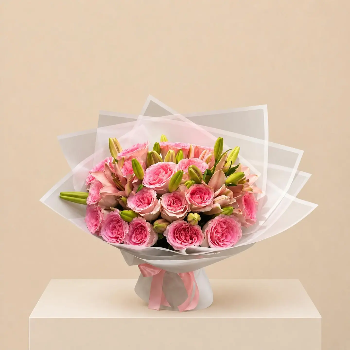 Pink Floral Enchantment Bouquet