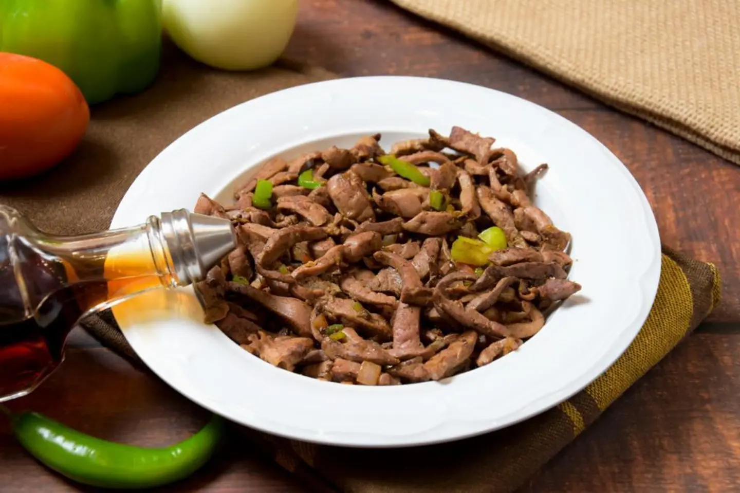 Baby Camel Liver Platter