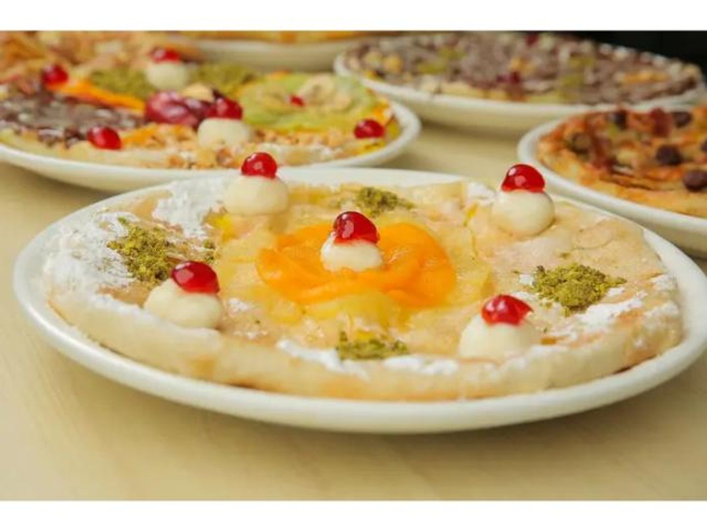 فطيرة بالقشطة والعسل