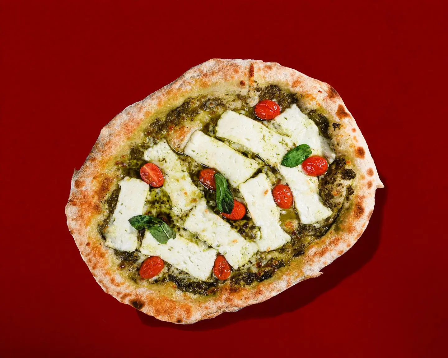 Napoli Halloumi Pesto