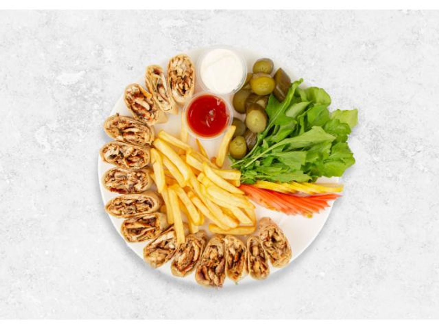 Medium Arabic Dish With Cheese