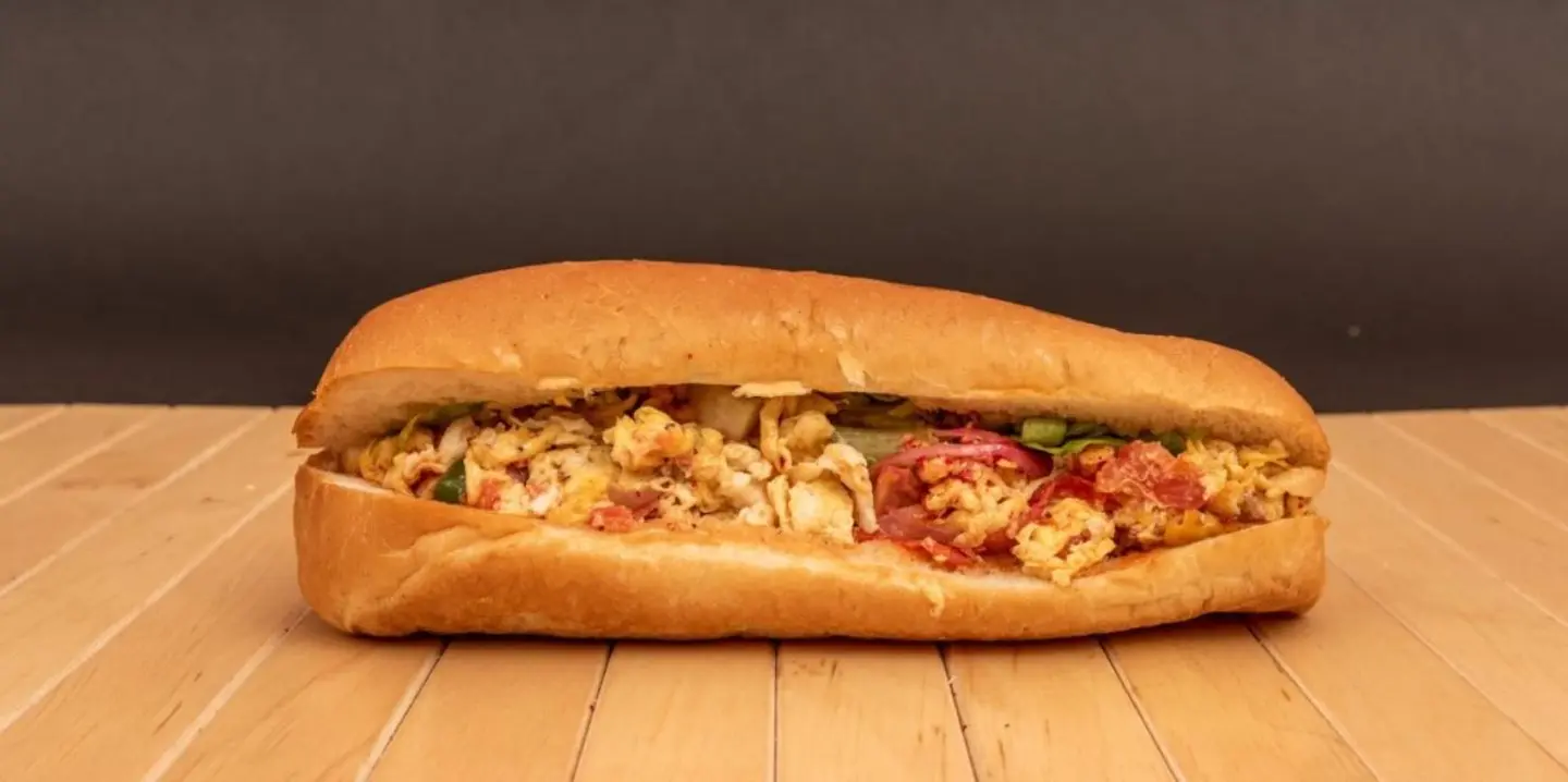 Shakshouka Sandwich With Cheese