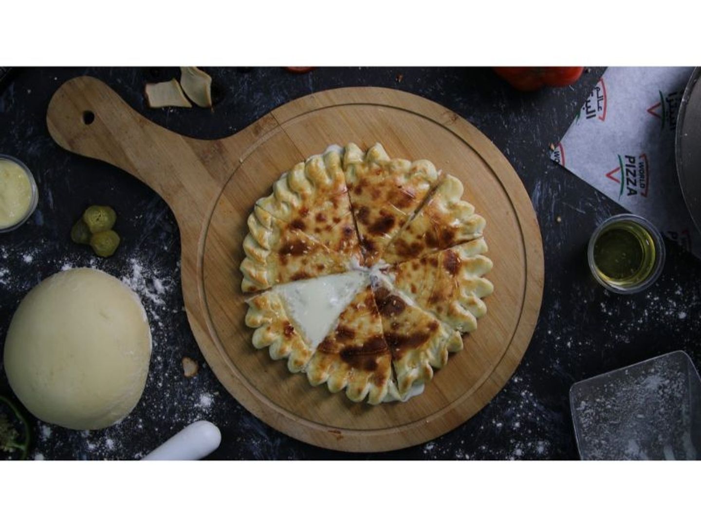 فطيرة لبنة بالعسل