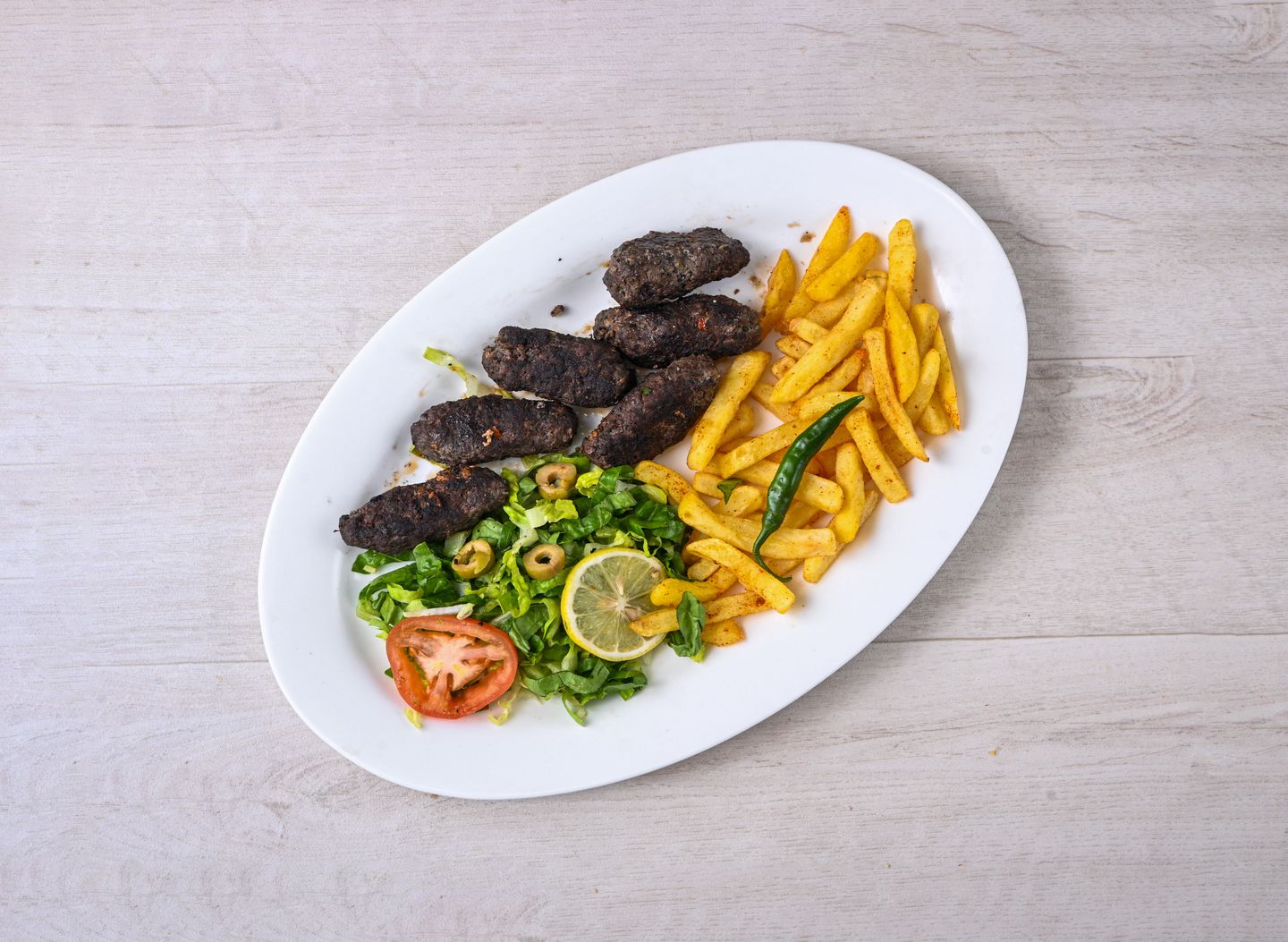 Grilled Camel Kebab Platter