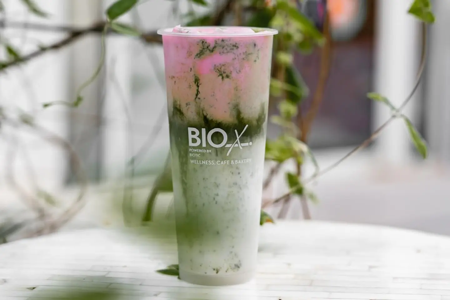 Matcha Rose With Vanilla - Full Fat Milk