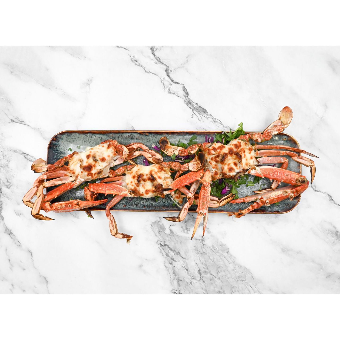 Oven Grilled Crab With Cheese