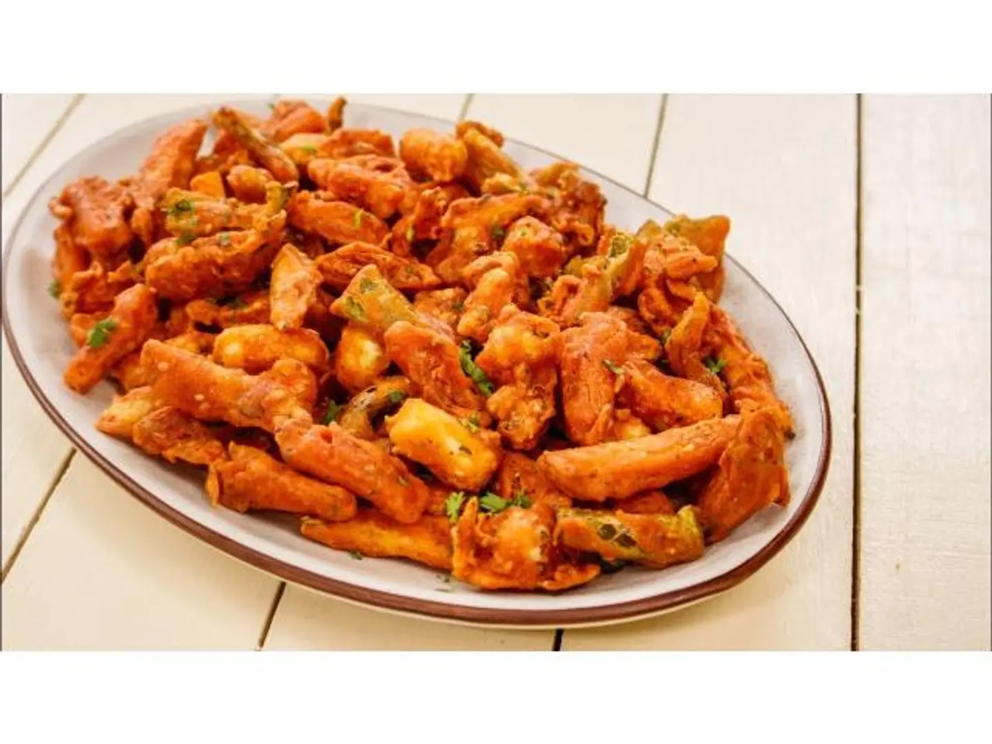 خضار مقلية مقرمشة