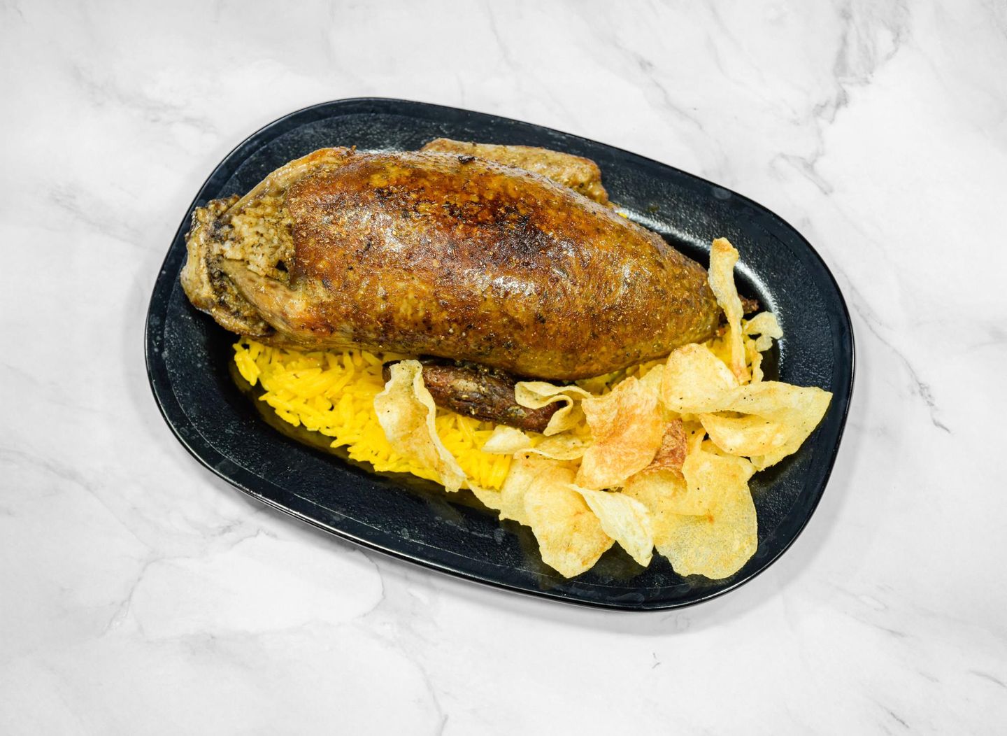 Stuffed Pigeon Grilled Over Charcoal