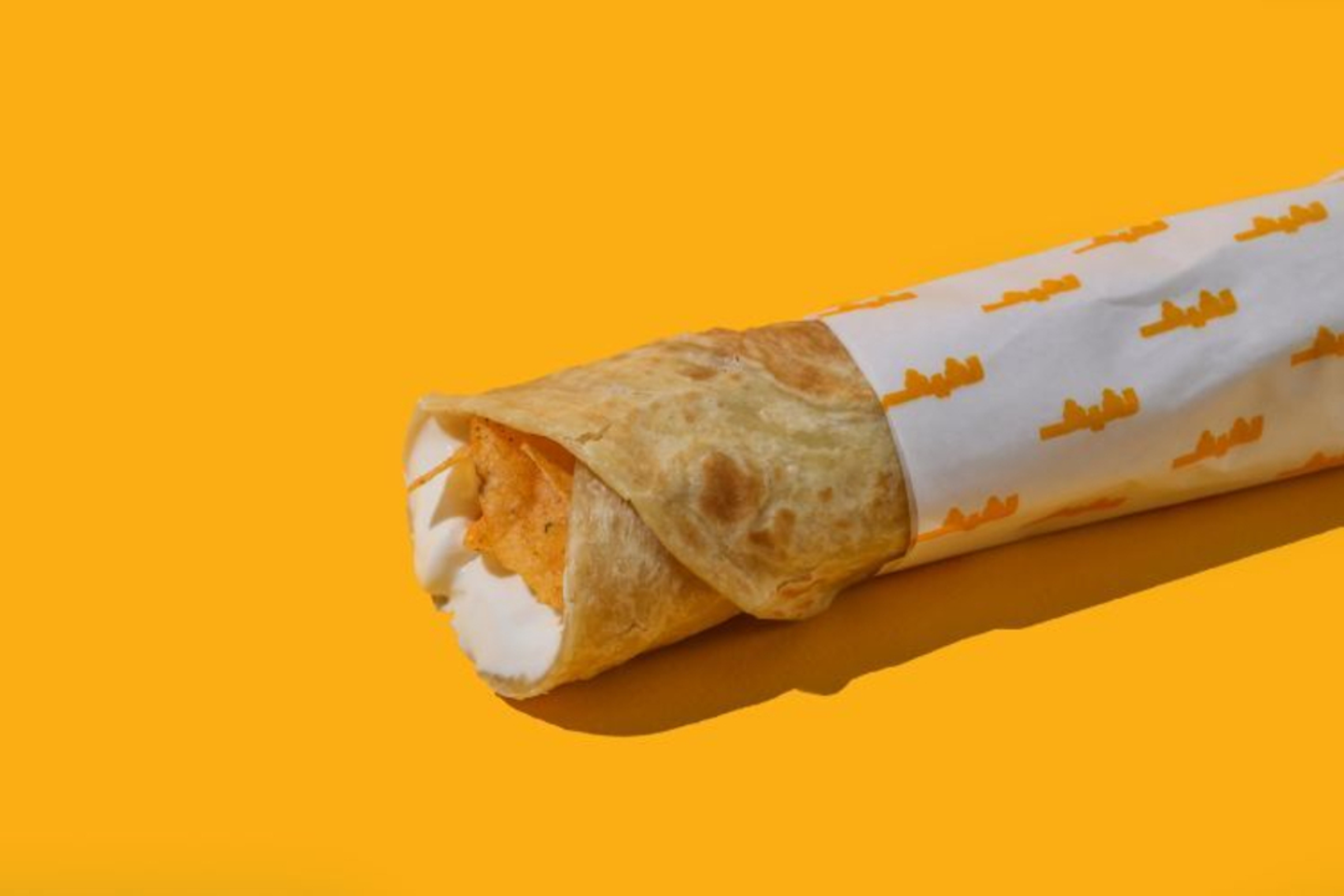 Chapati With Egg And Cheddar Cheese