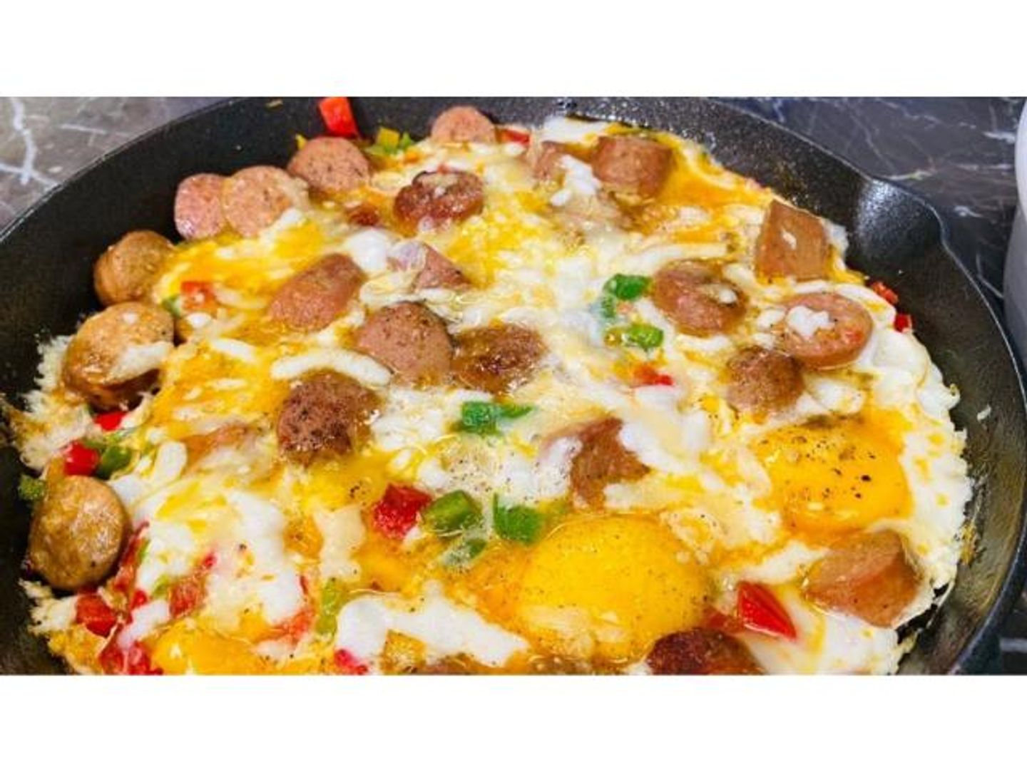 Egg, Hot Dog, And Cheese