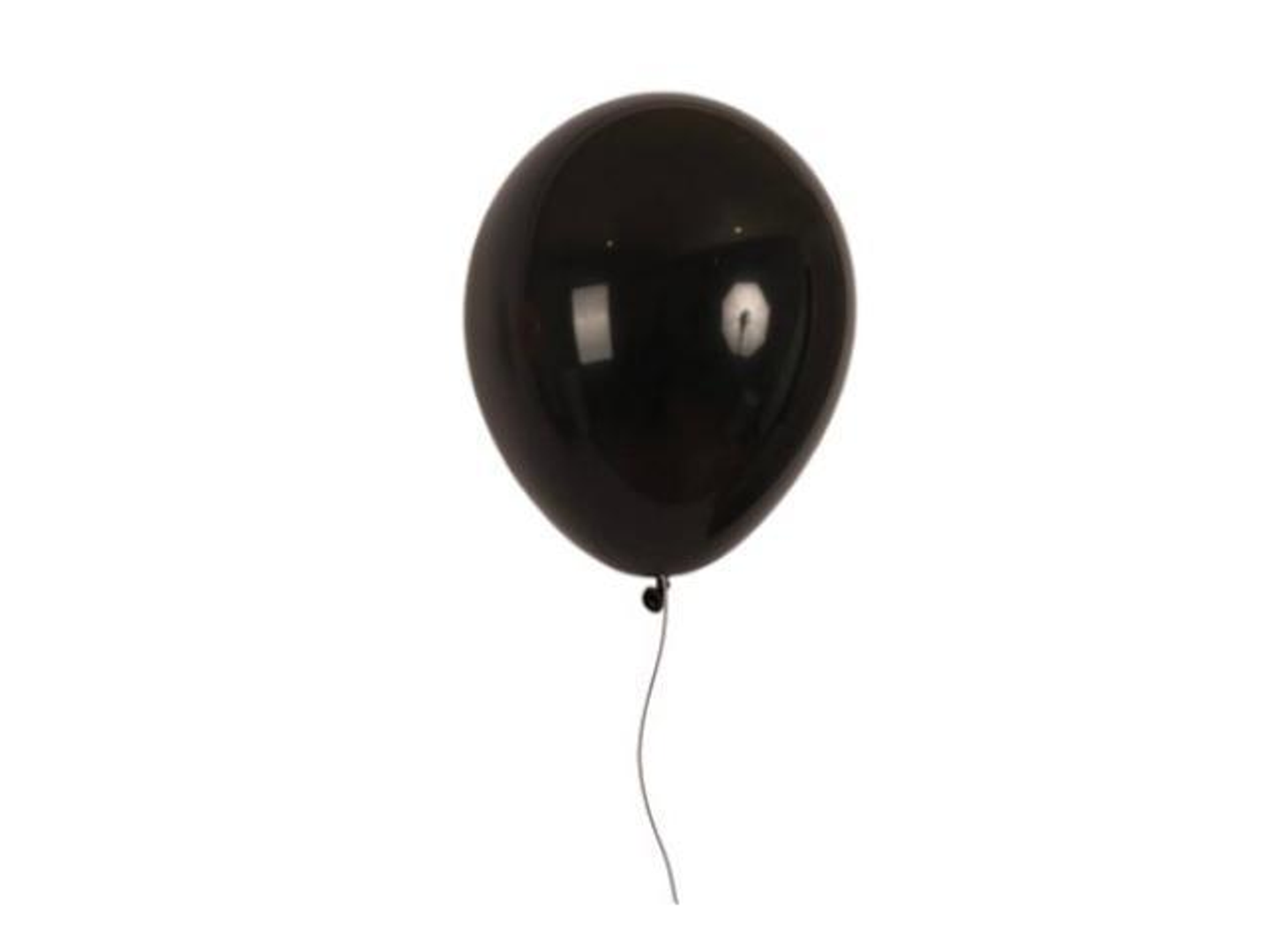 Black Helium Balloon