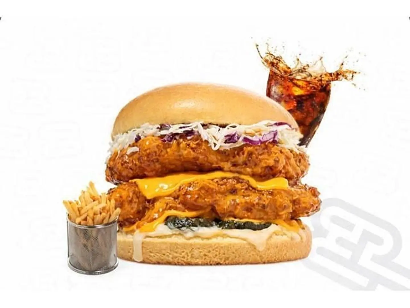 وجبة دجاج كرسبي دبل