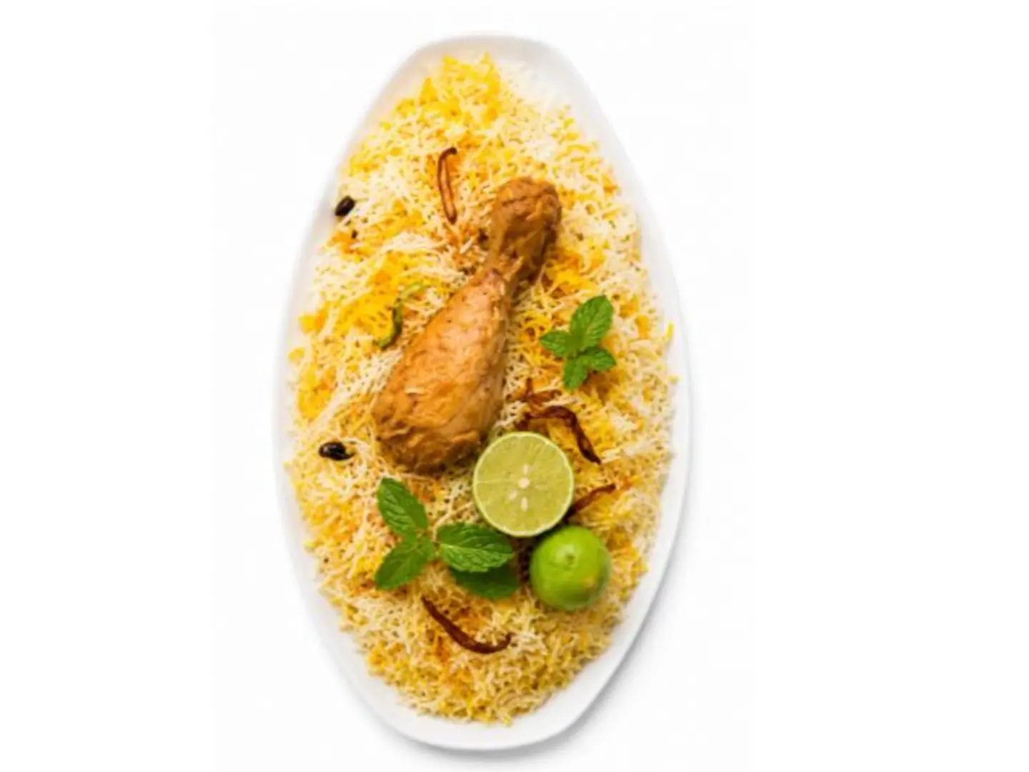 Saffron Chicken Biryani