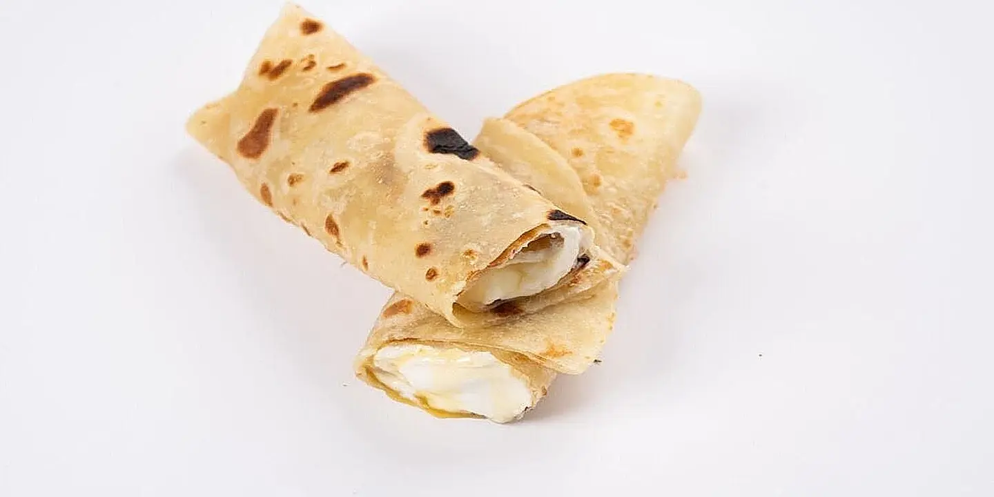 Chapati With Labneh And Honey