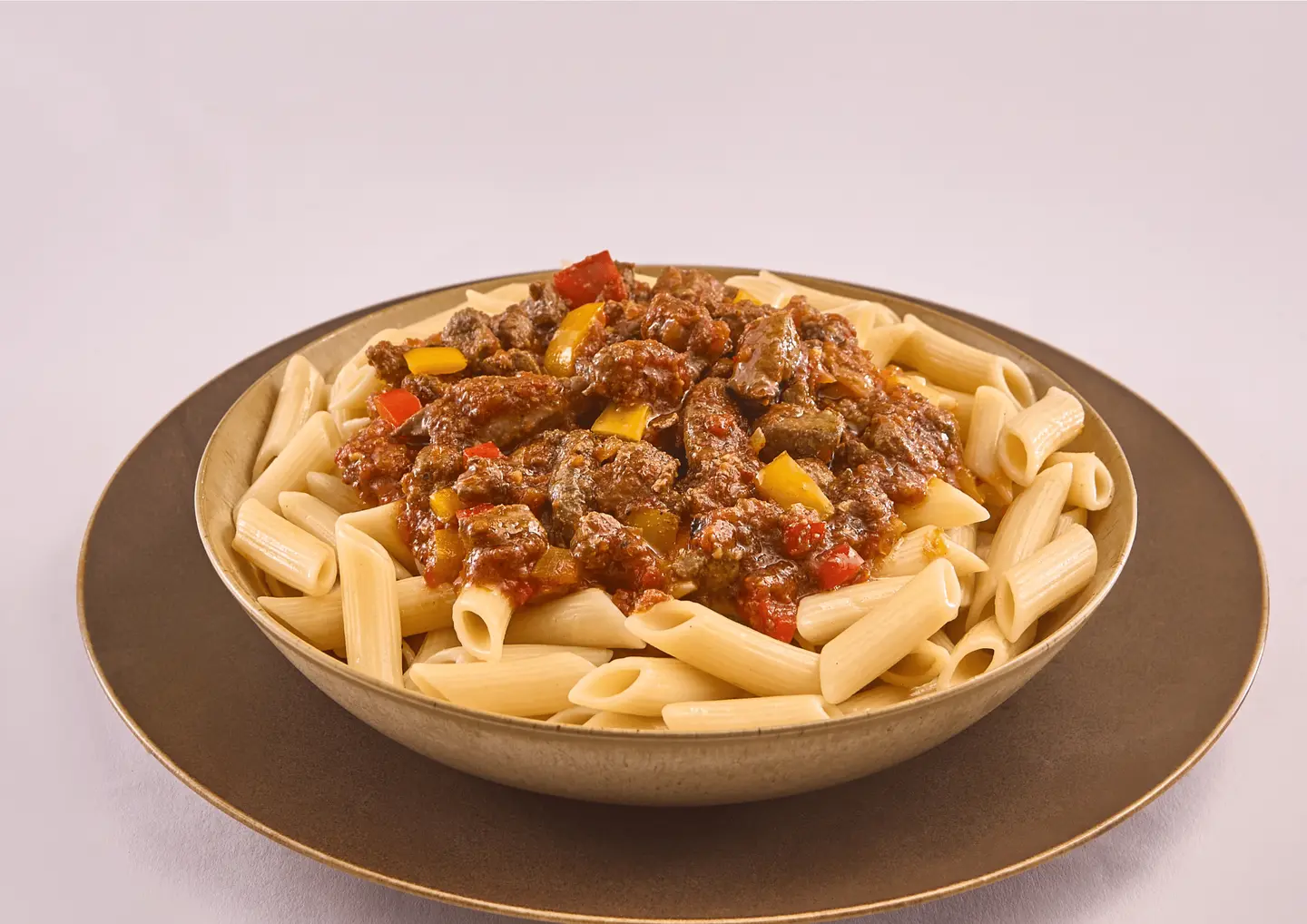 طاجن مكرونة كبدة