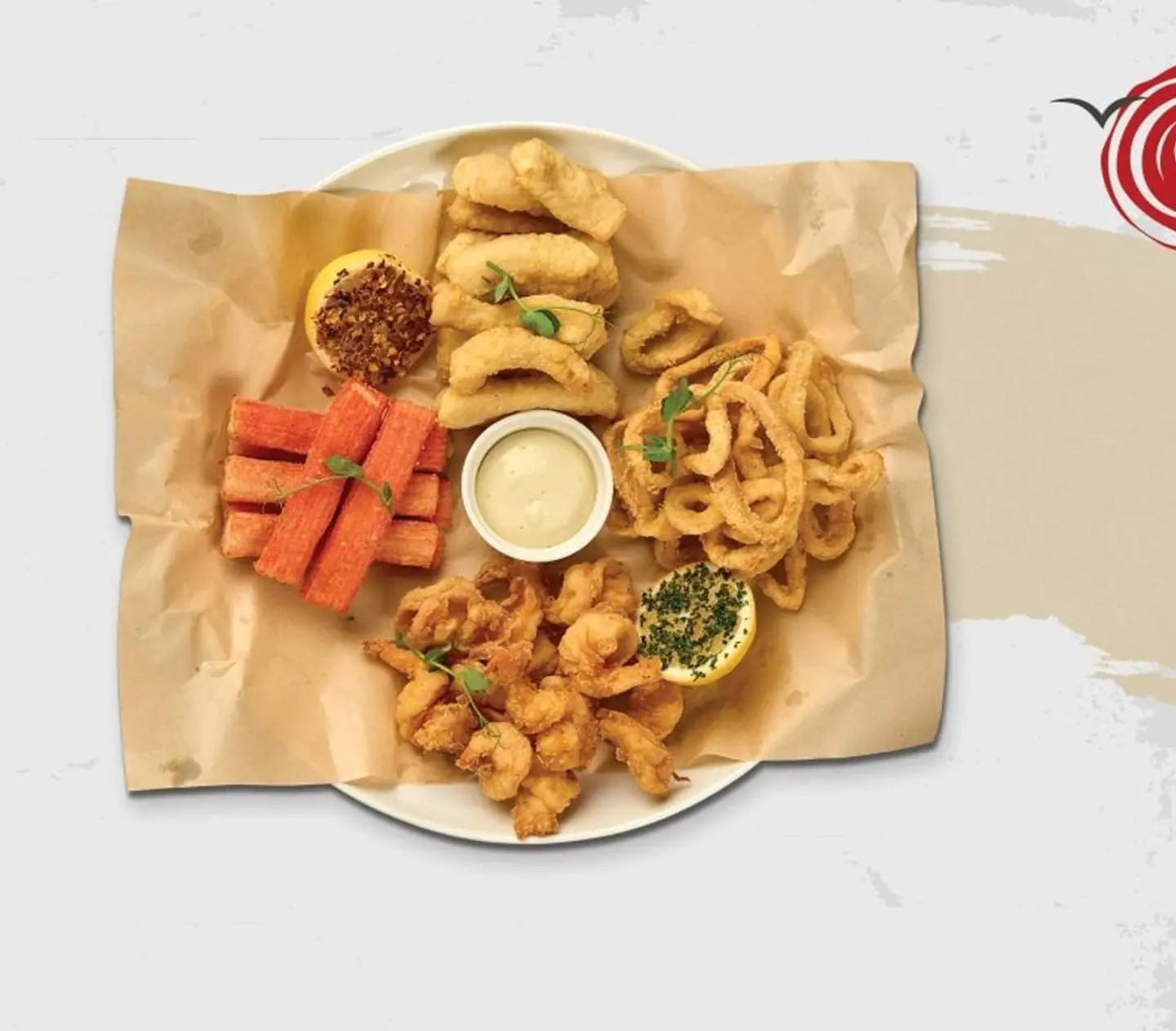 Mixed Fried Seafood Platter