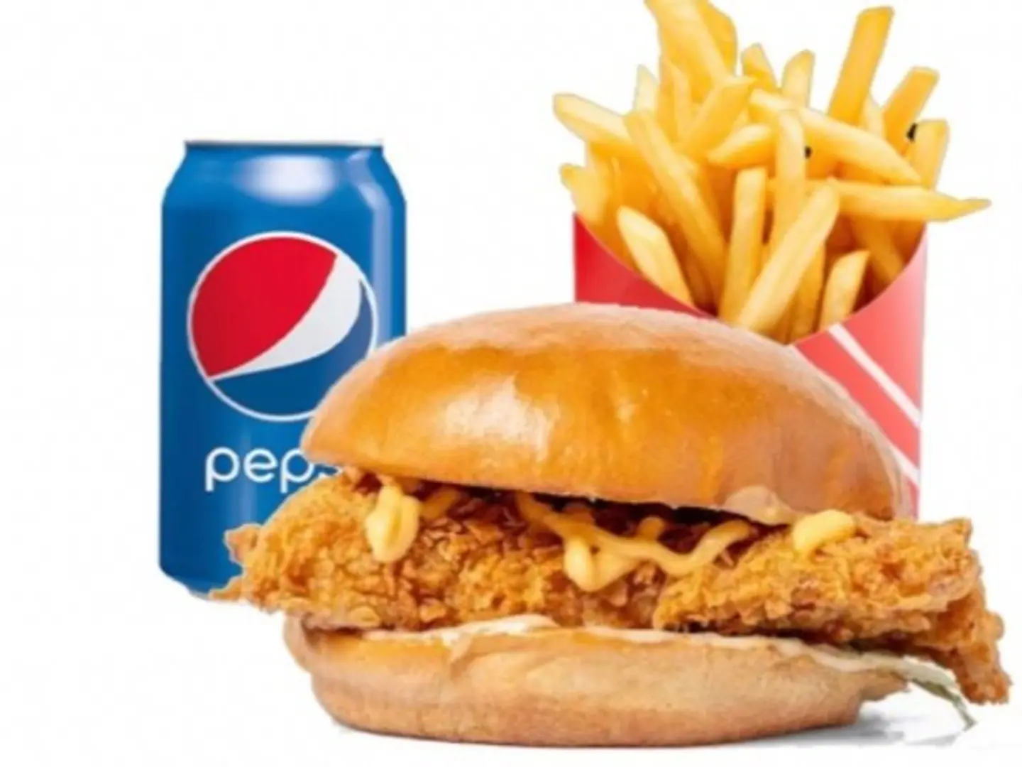 Crispy Chicken Burger Meal