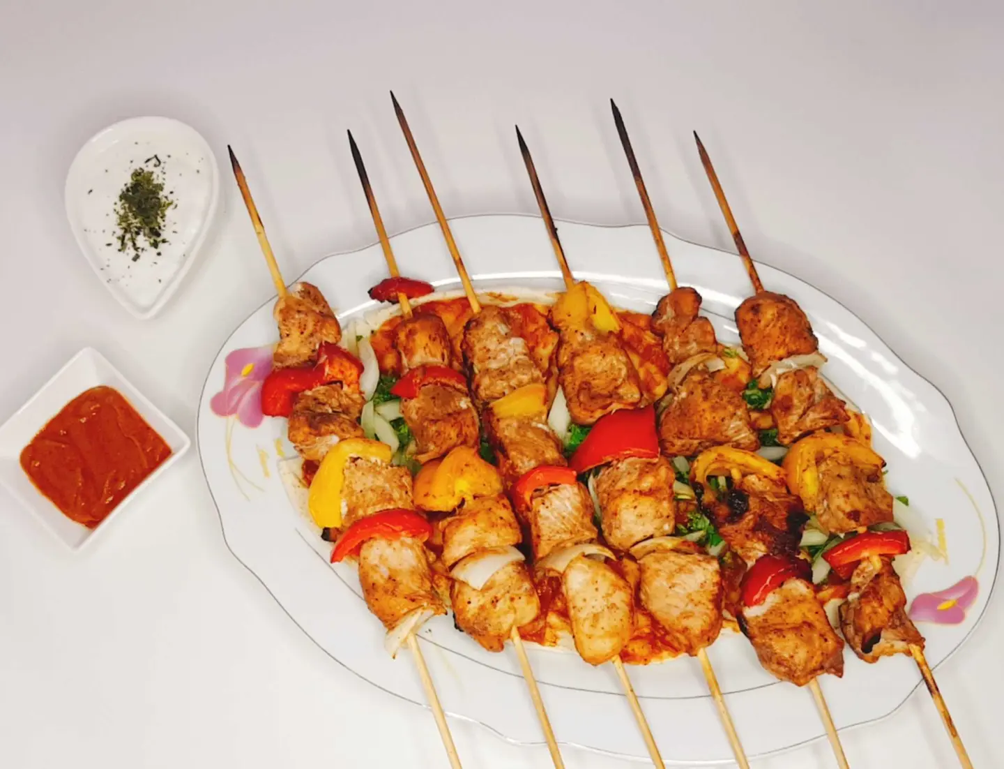 Shish Tawook With Bone Plate