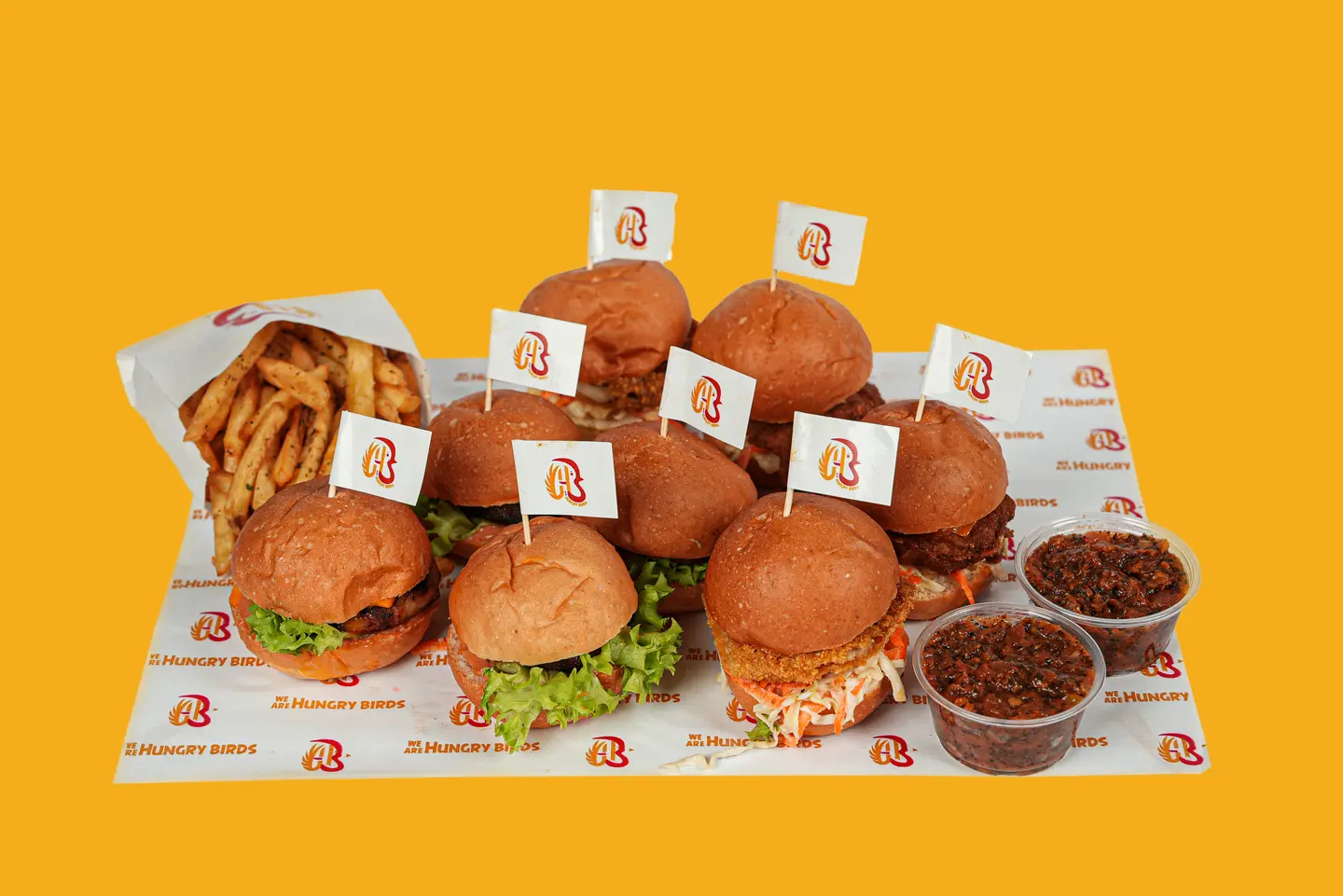 Mini Burger Box Large