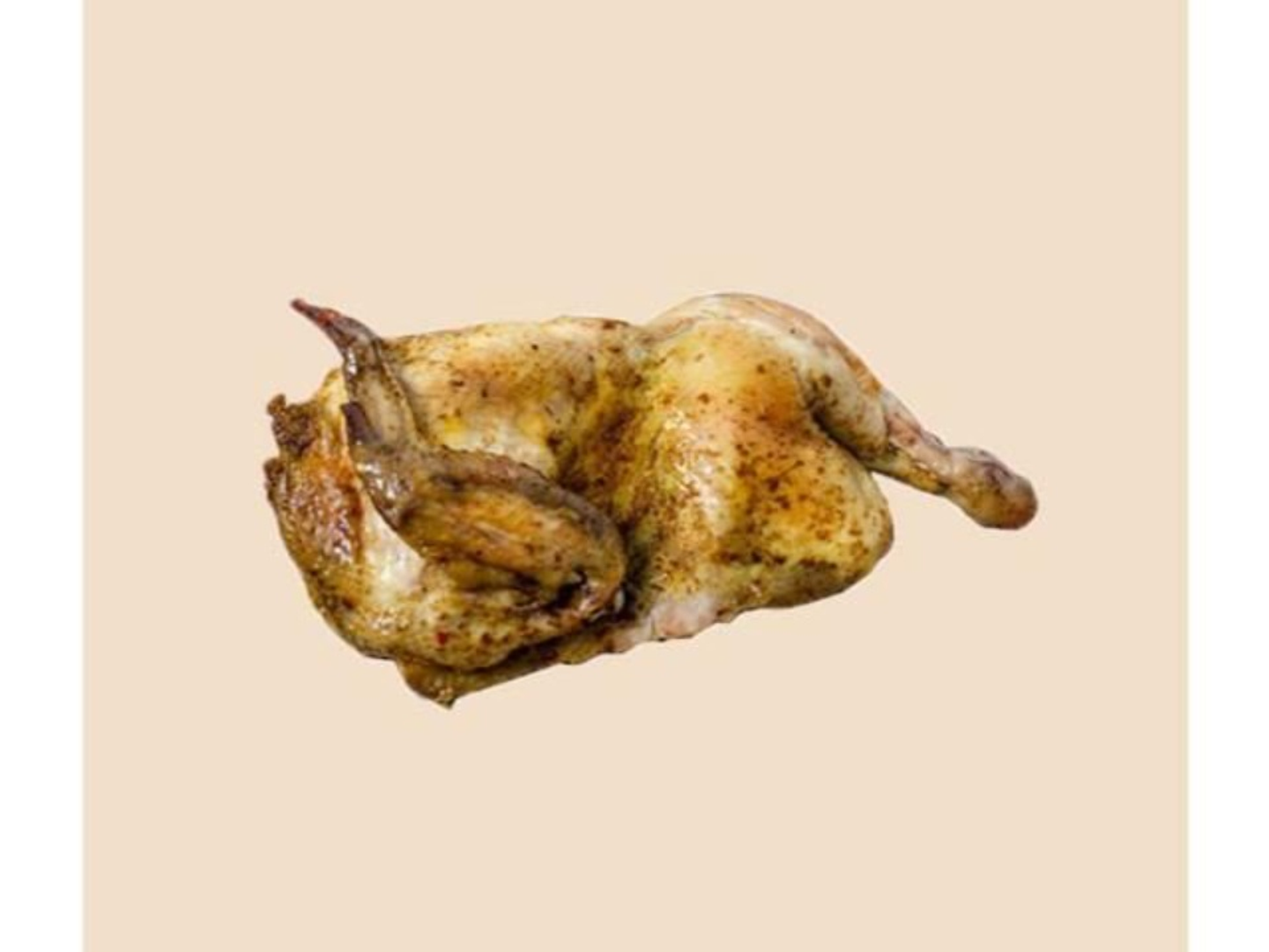 نص حبه دجاج حنيذ سادة