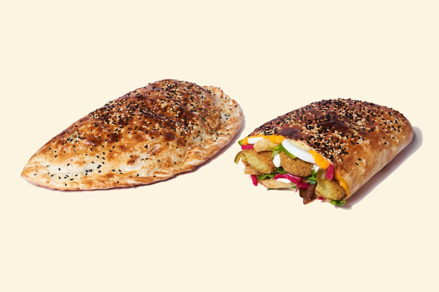 فلافل خبز عراقي