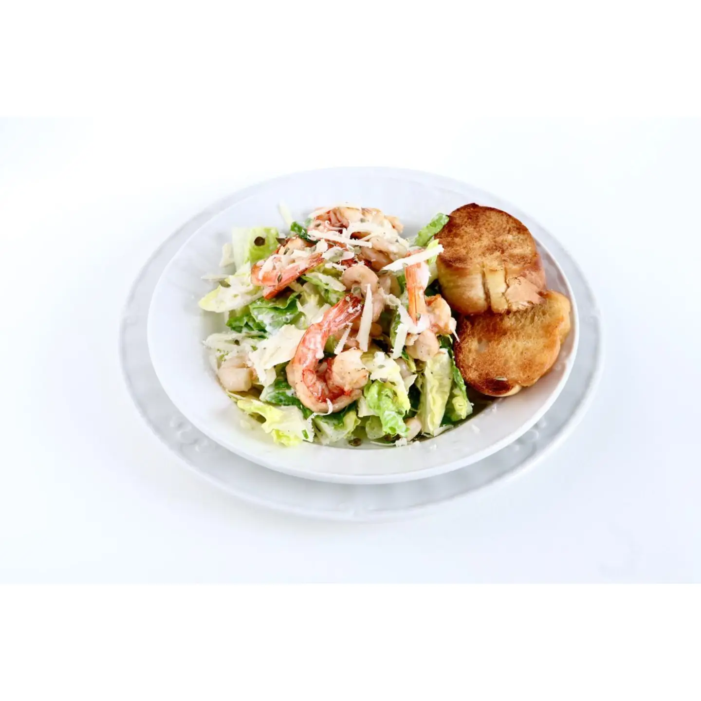 Caesar Salad With Shrimp