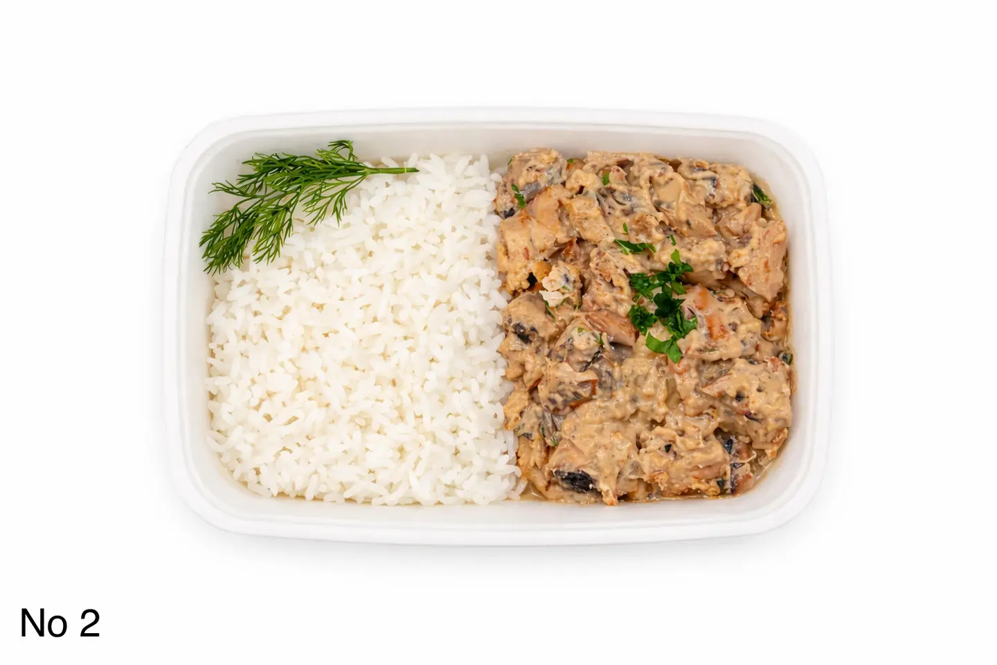 Mushroom Chicken & Rice