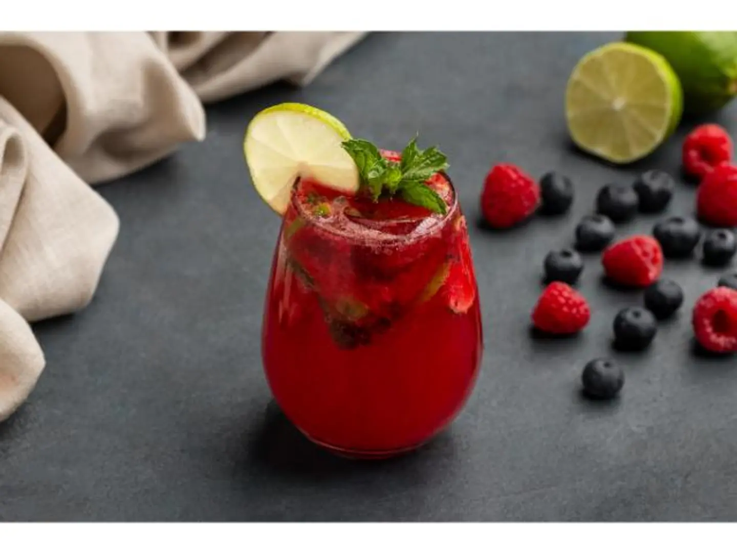 Mixed Berry Mojito