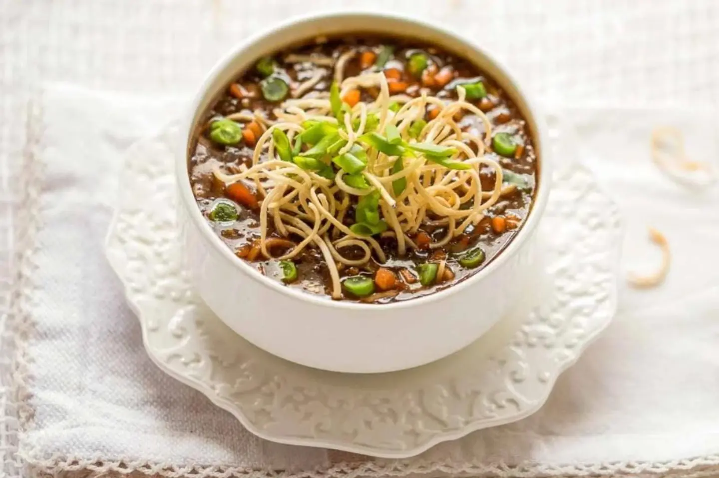 Vegetable Manchow Soup