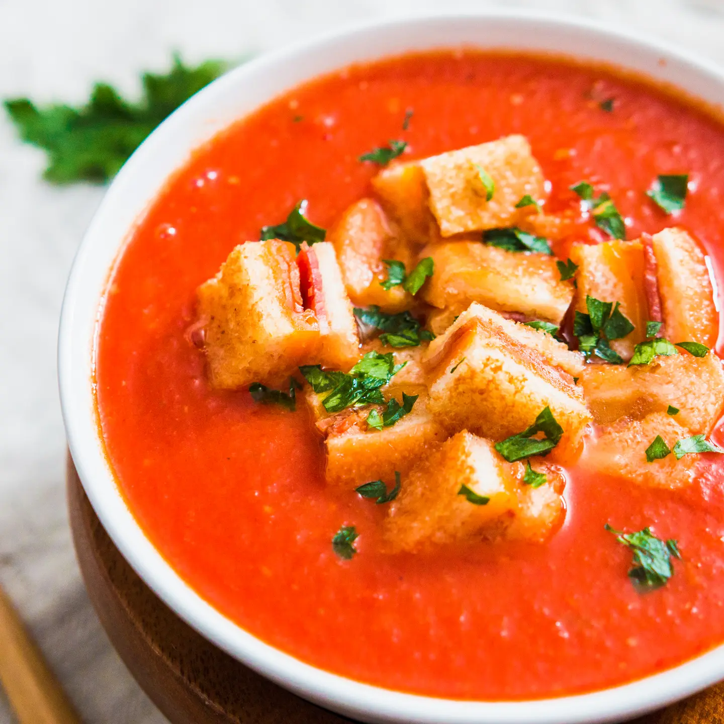 شوربة الطماطم