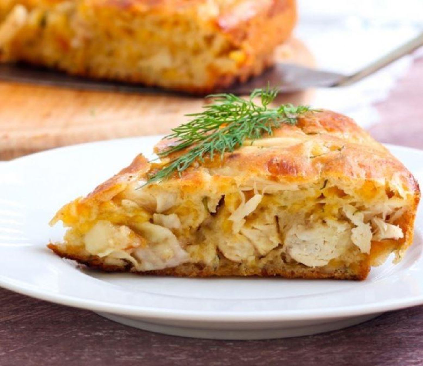 Chicken Pie With Cheese