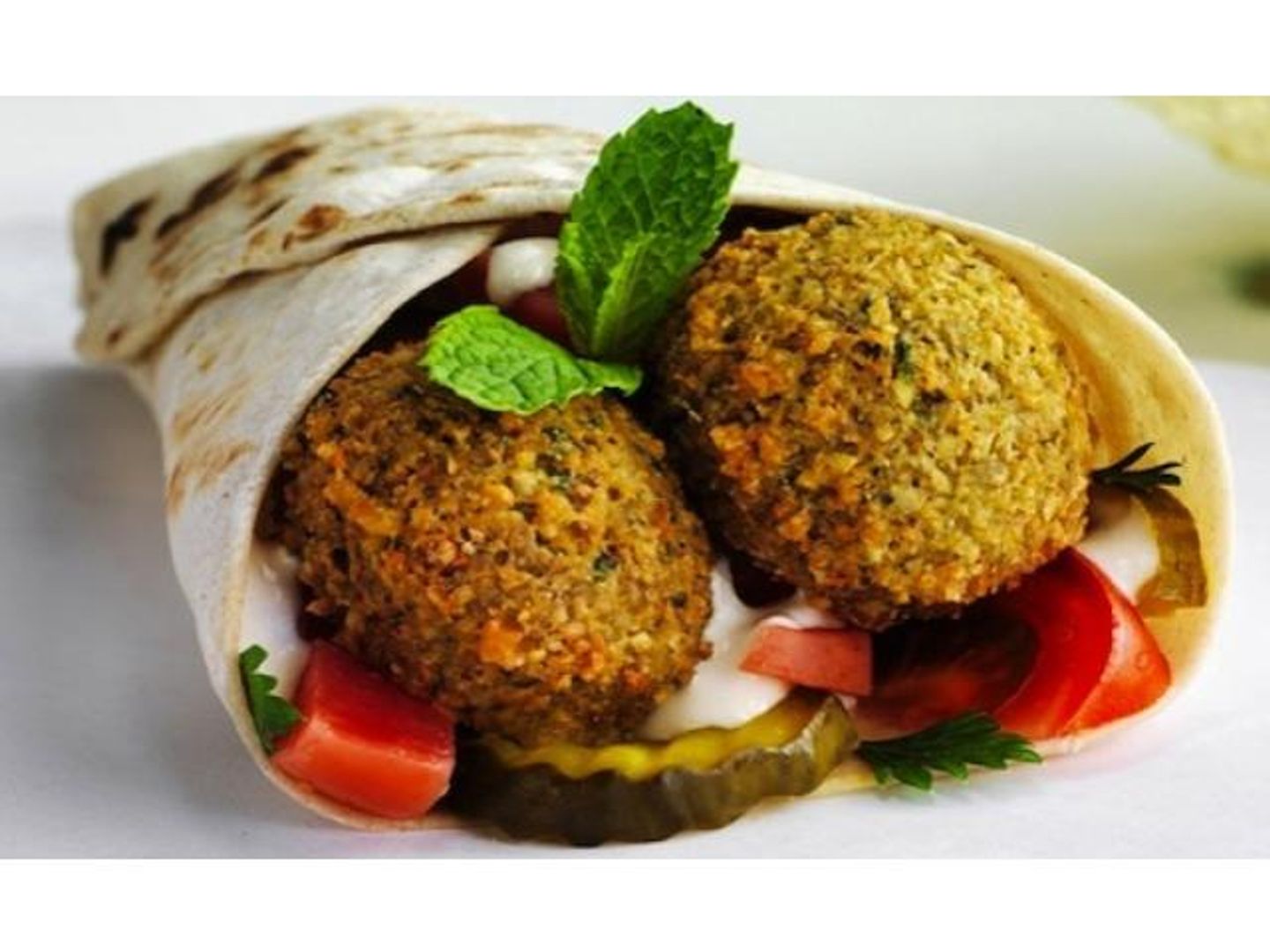 Regular Mixed Falafel Sandwich