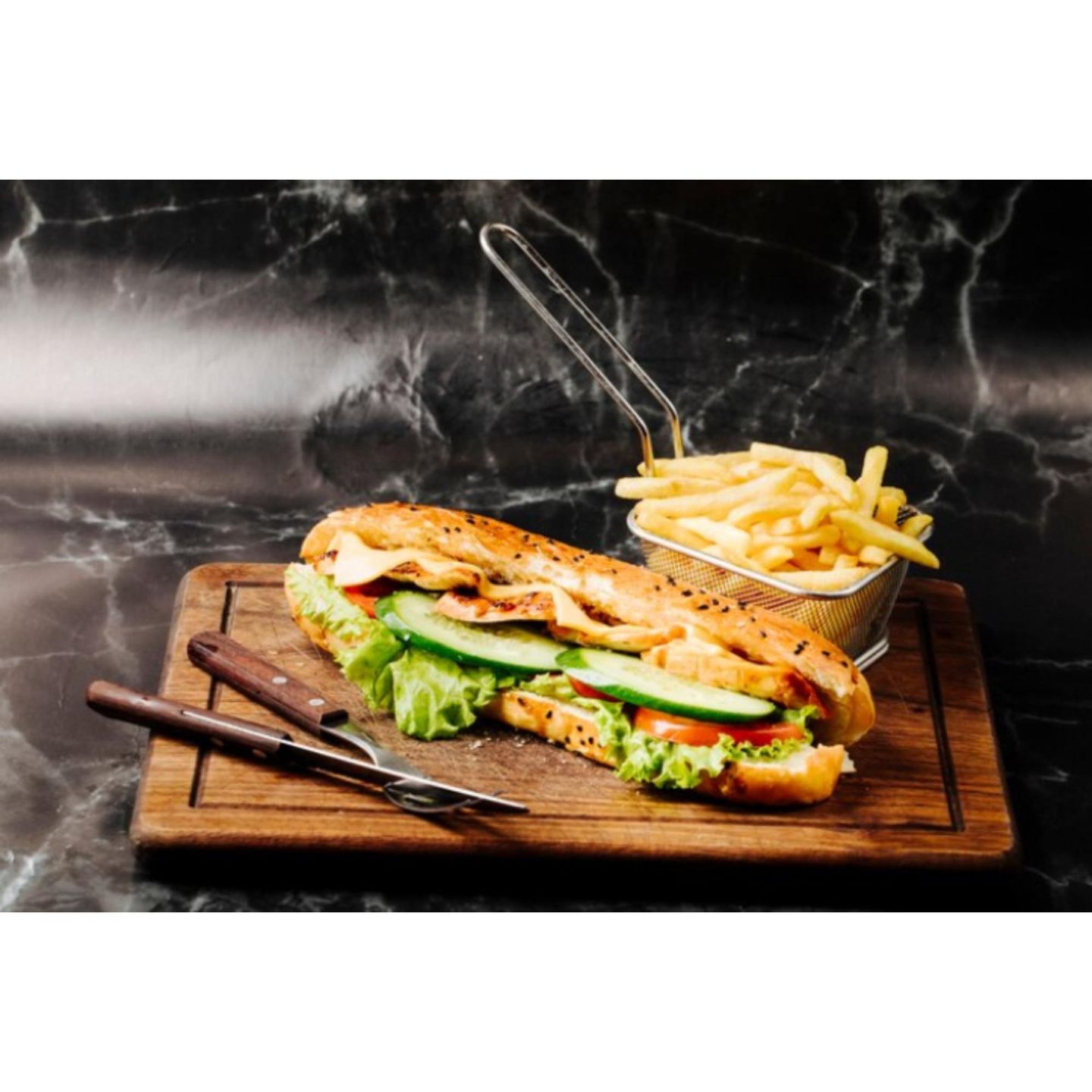 Grilled Chicken Sandwich With Mushroom